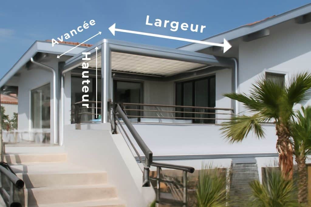 bien choisir la taille de votre pergola