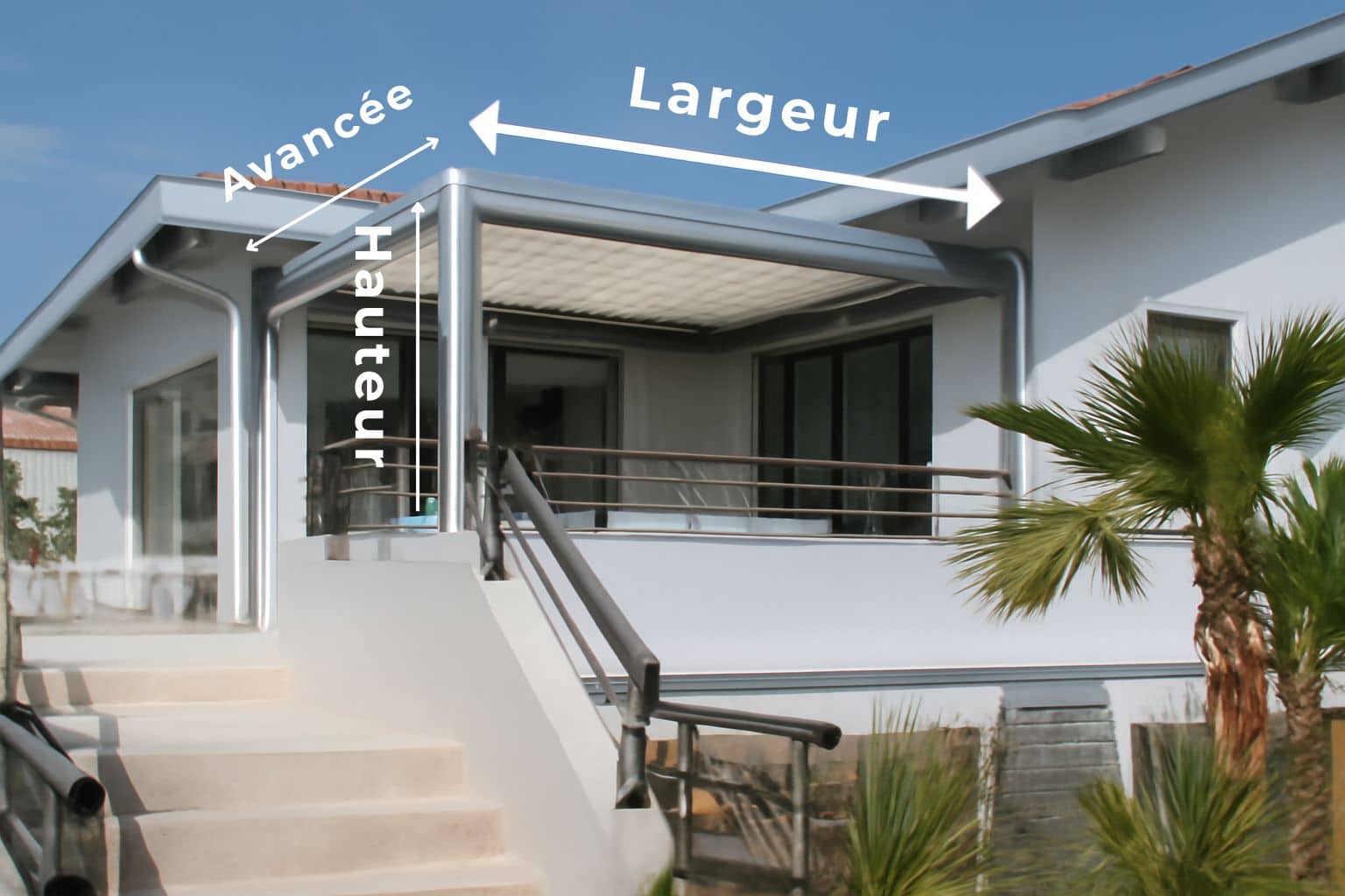 bien choisir la taille de votre pergola