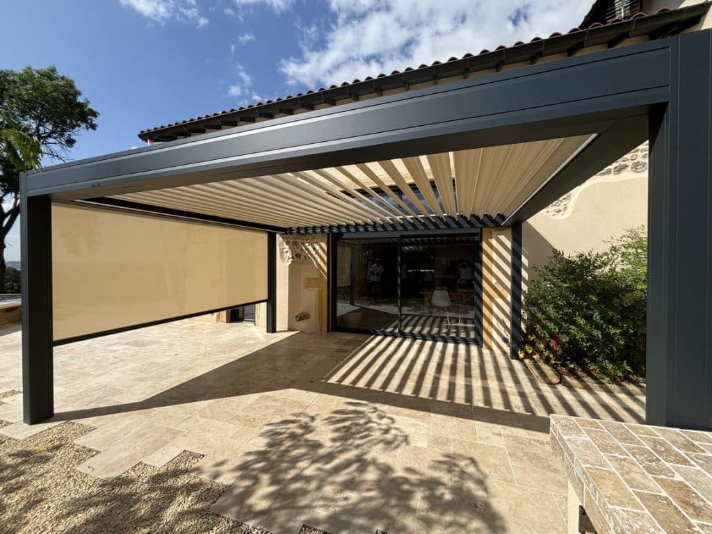 Pergola Hauteval Lames