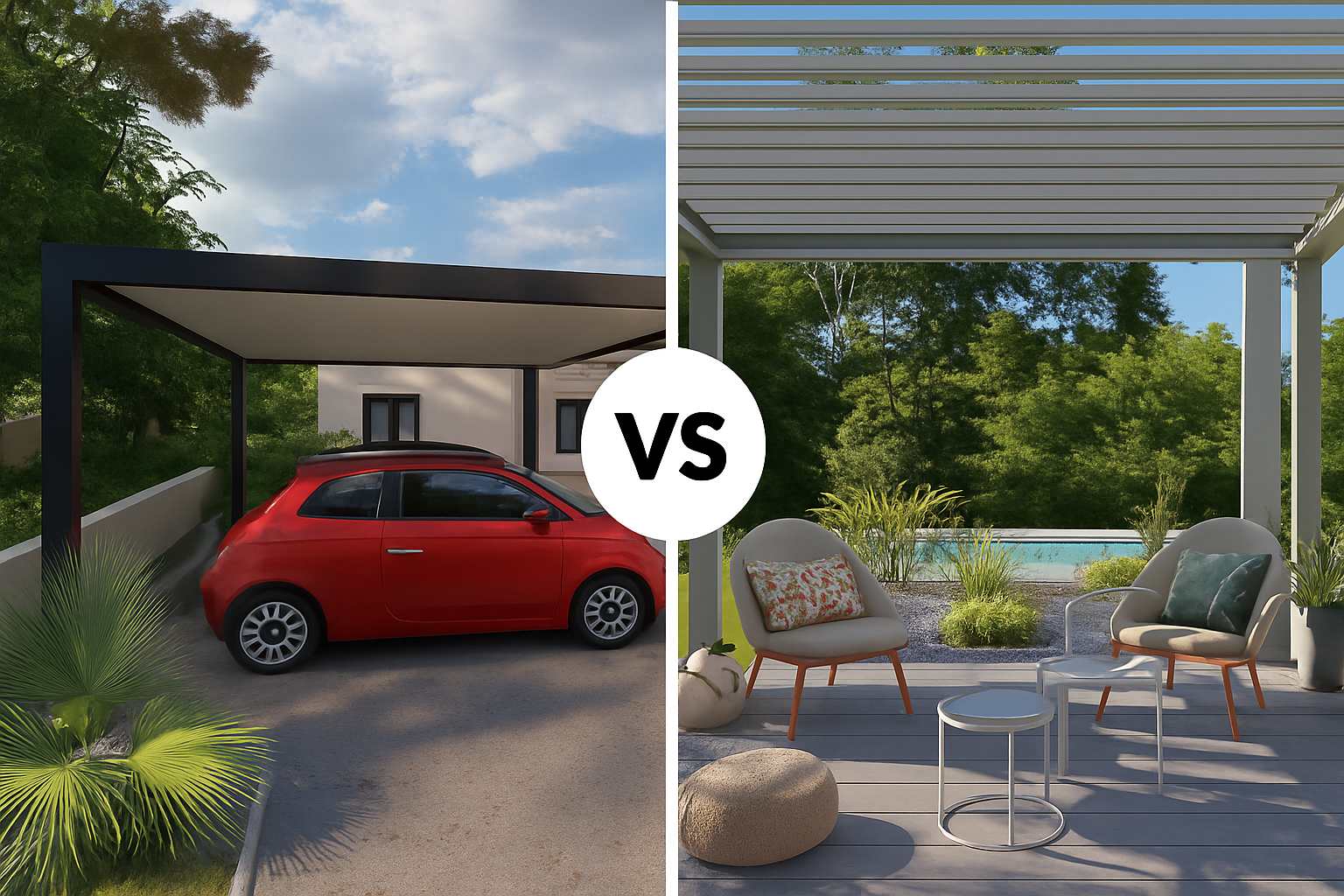 Pergola Vs Carport
