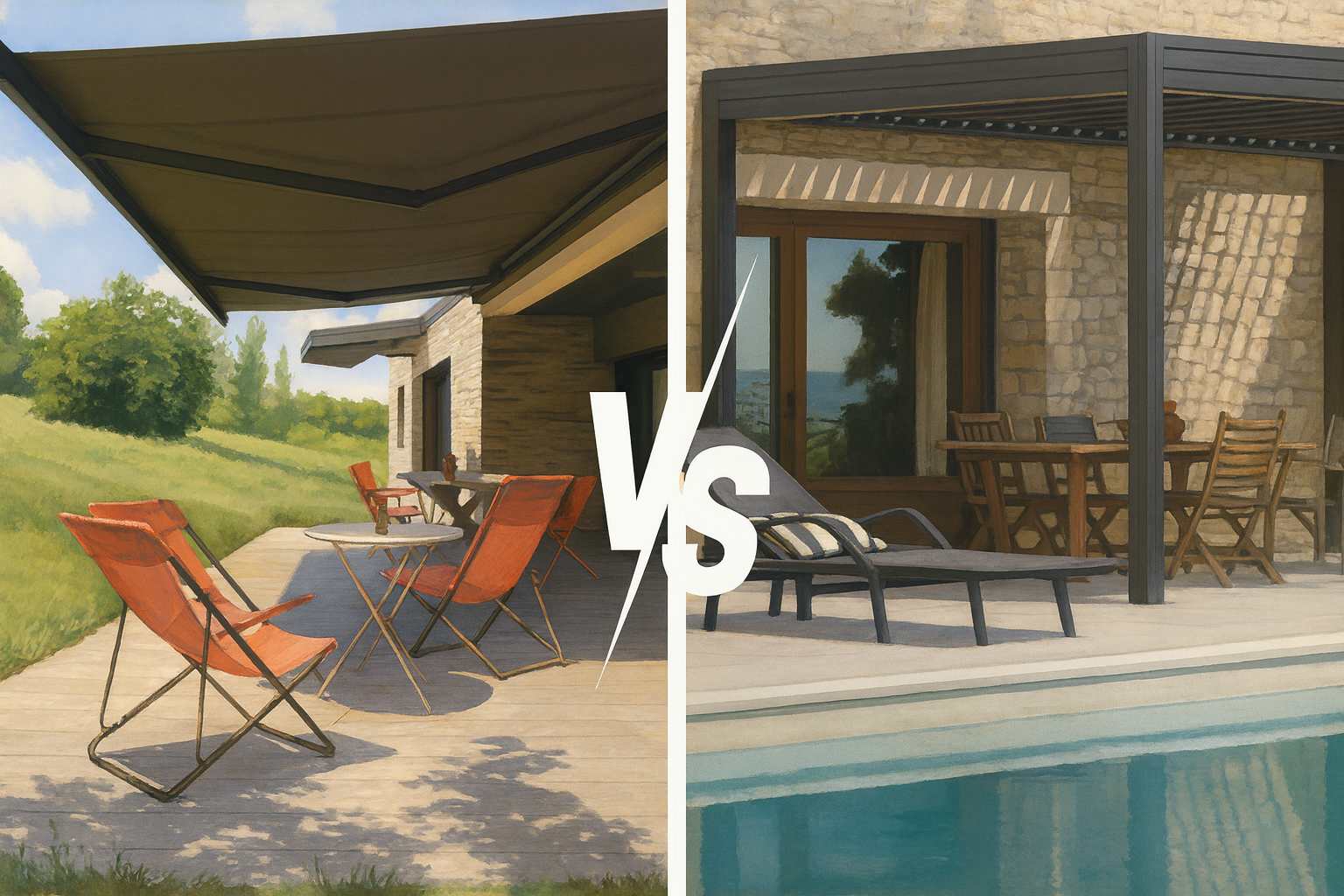 Store Ou Pergola Comment Faire Le Bon Choix