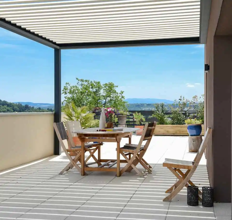 pergola terrasse